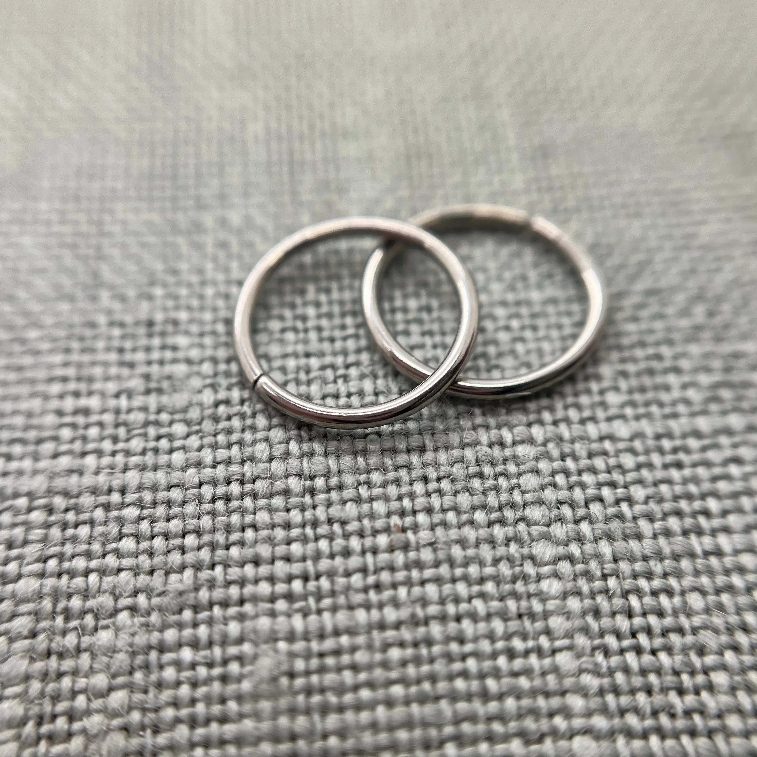 18g Stainless Steel Seam Ring, just twist and put in!✨️