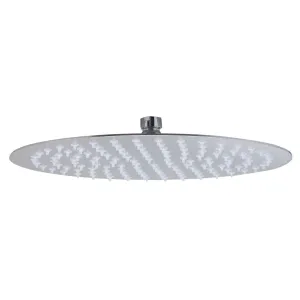 ALFI RAIN12R-BSS Brushed Stainless Steel 12" Round Ultra Thin Rain Shower Head