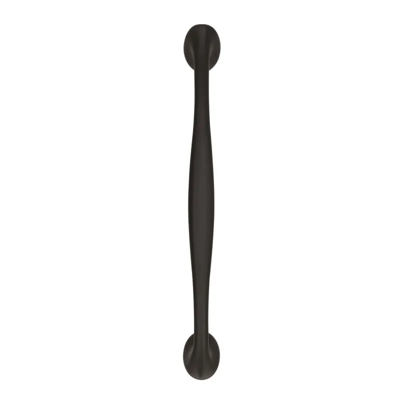 Amerock Allison Basic Metals Cabinet Pull 3.75 in. Flat Black 1 pk