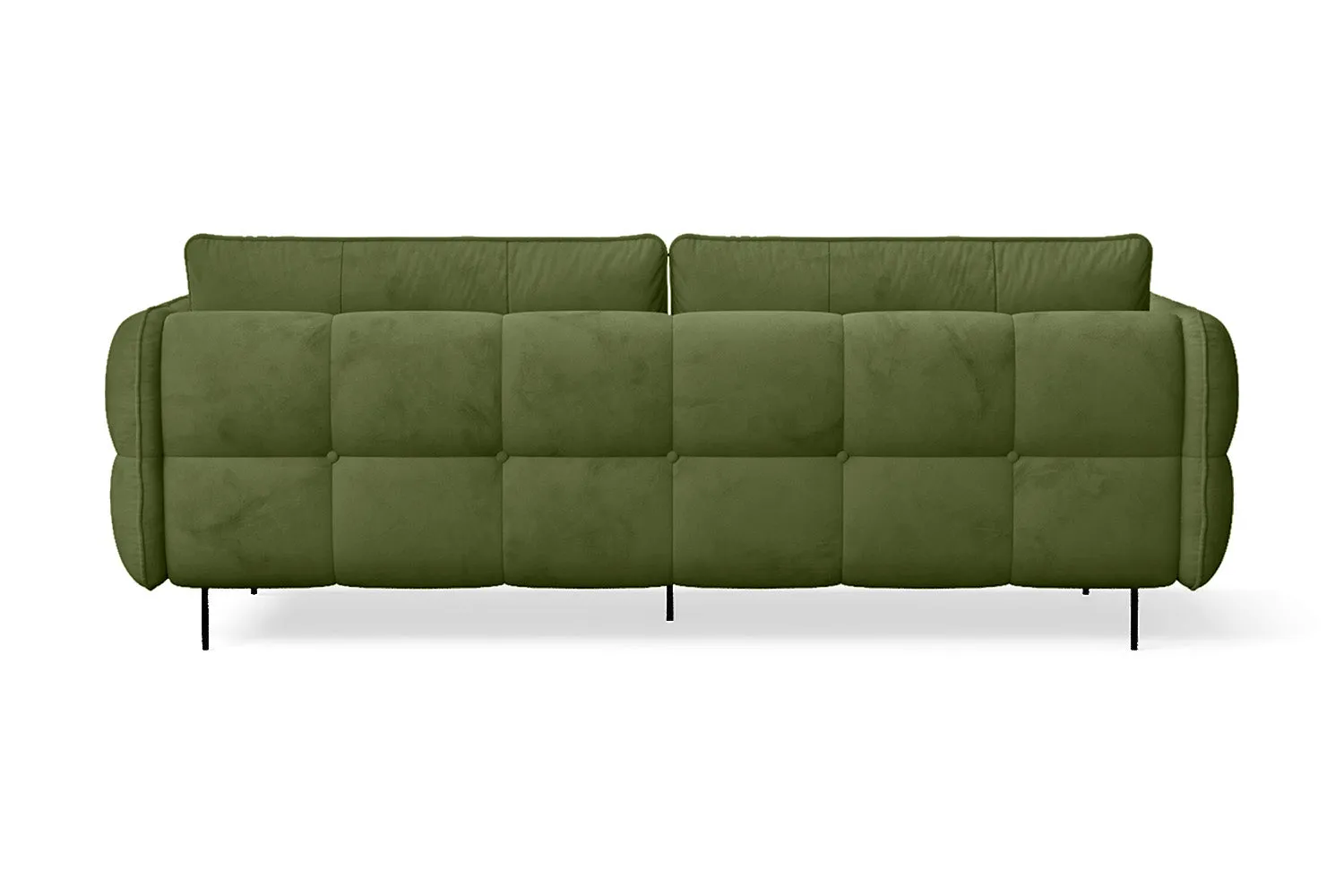 Anzio 3 Seater Sofa Lime Velvet