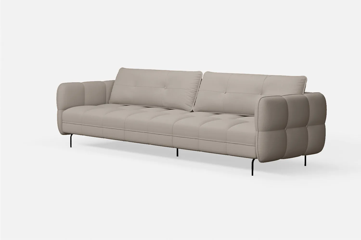 Anzio 4 Seater Sofa Sand Leather