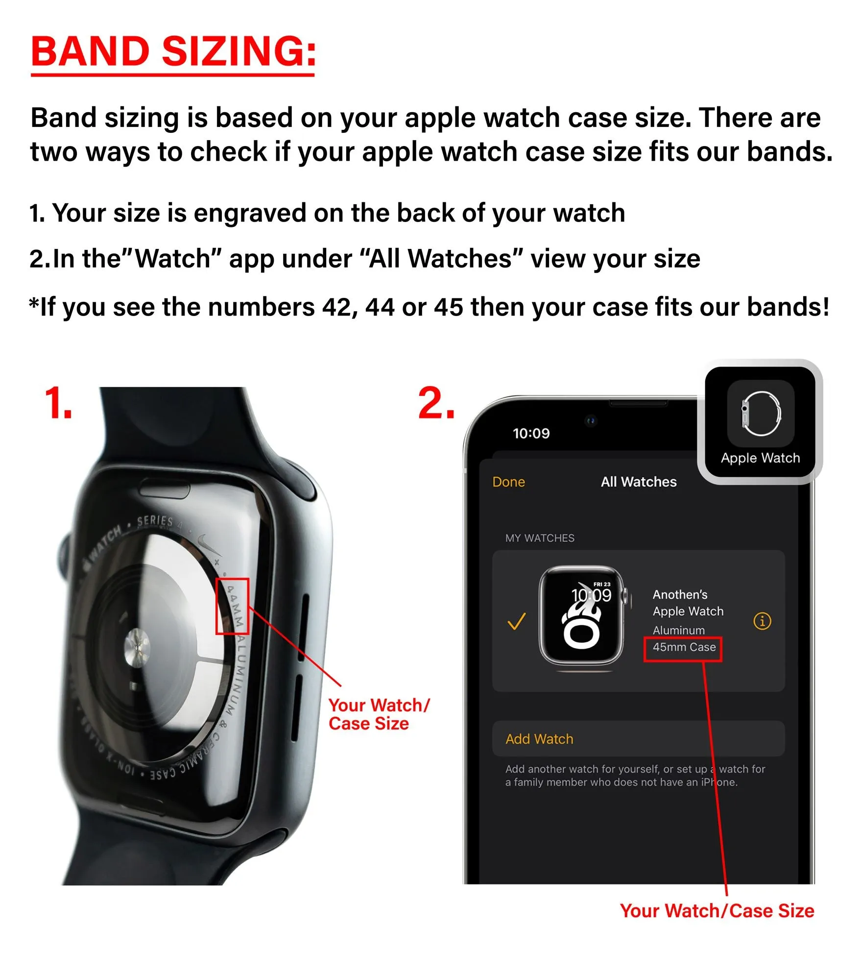 Apple Watch Silicone Bands