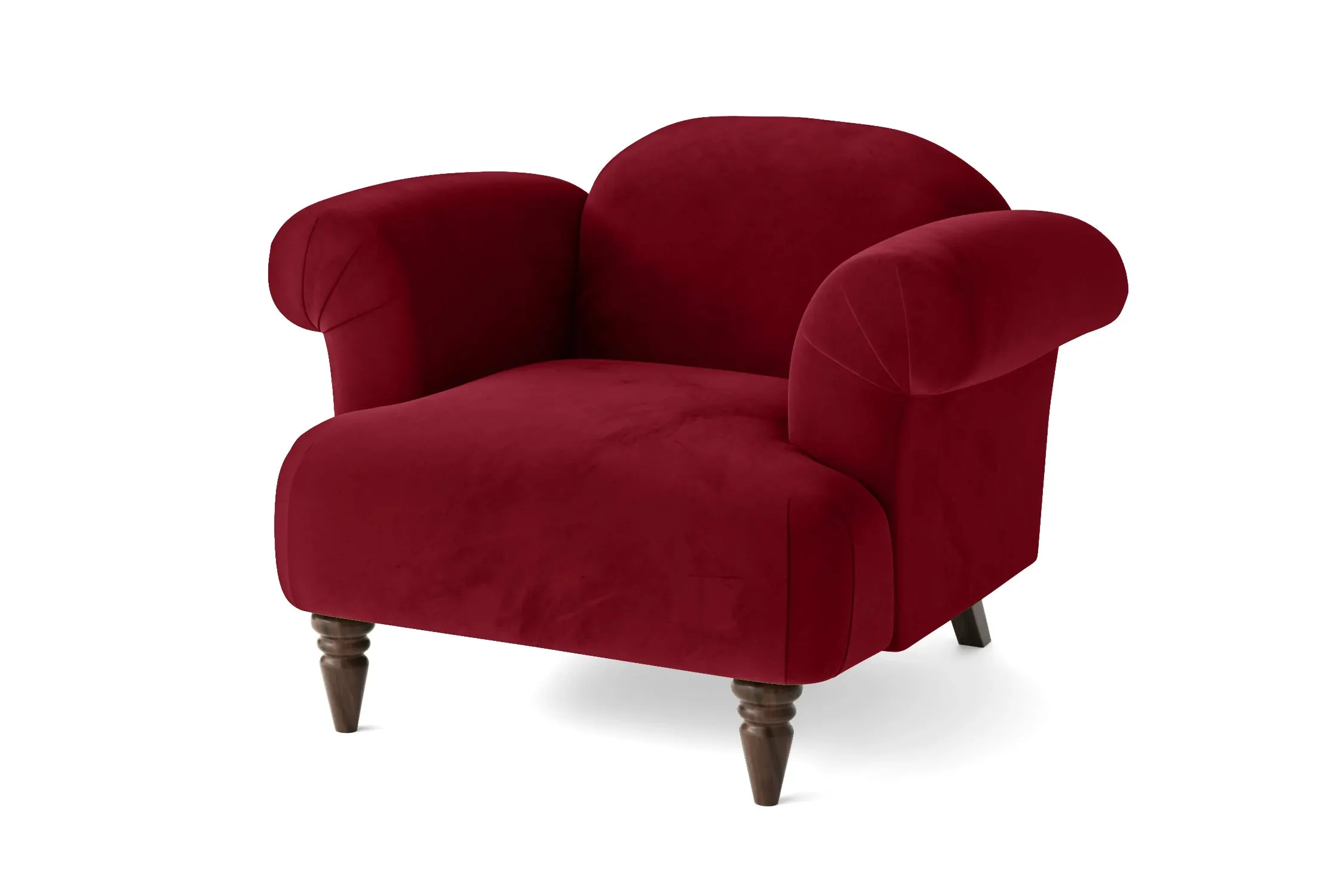 Barberton Armchair Red Velvet