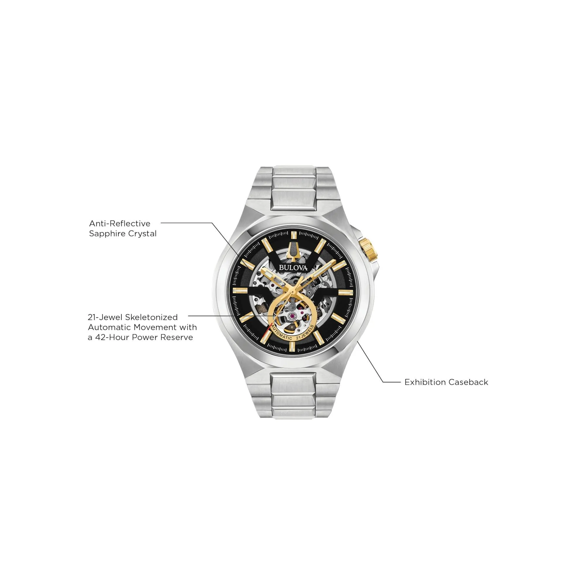 Bulova Men's Maquina Automatic Watch