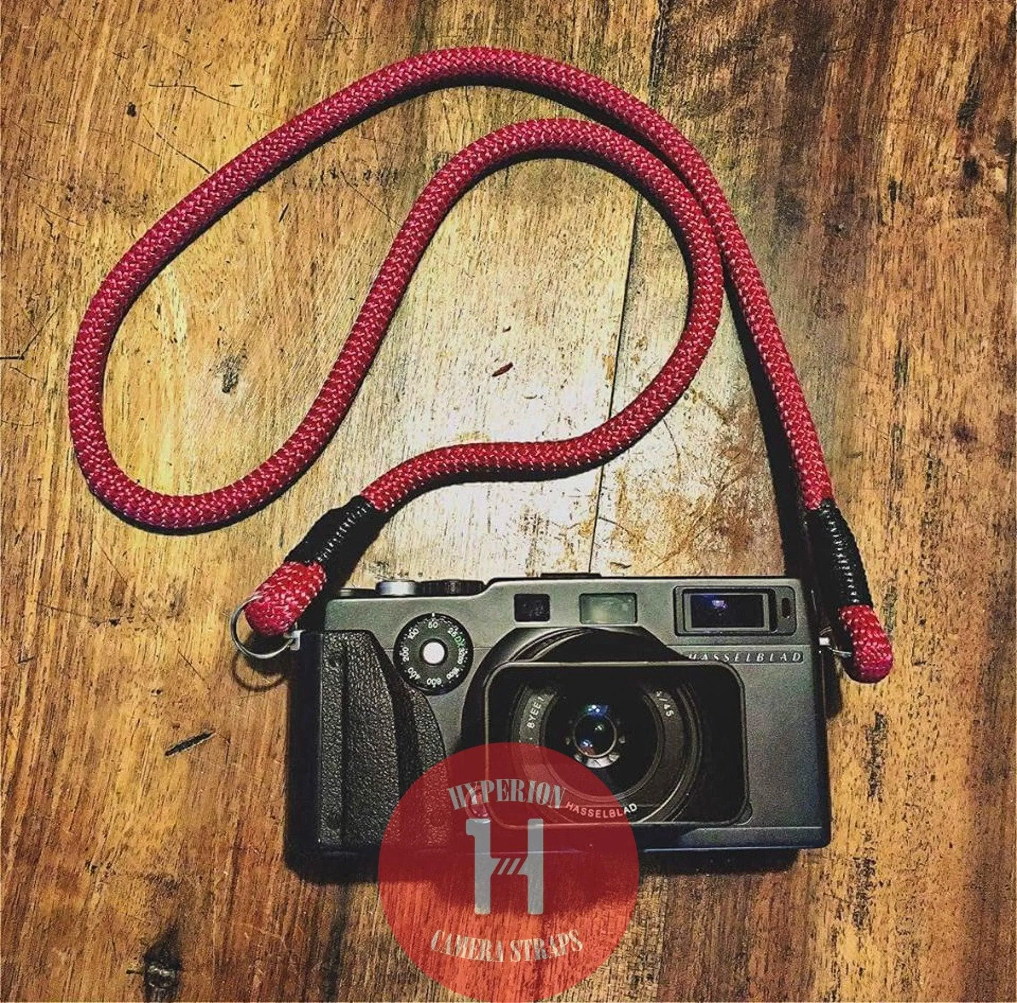 Burgundy Acrylic Camera Strap