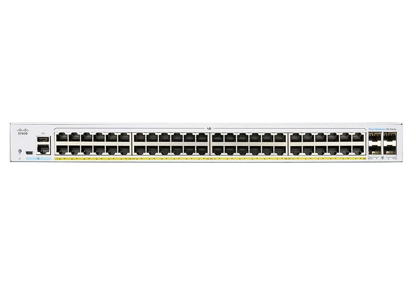 Cbs250 Smart 48-Port Ge, Poe, 4X10g Sfp 