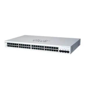 Cisco Business 220 Series Cbs220-48T-4G - Switch - Smart - 48 X 10/100/1000   4 X Gigabit Sfp (Uplink) - Rack-Mountable