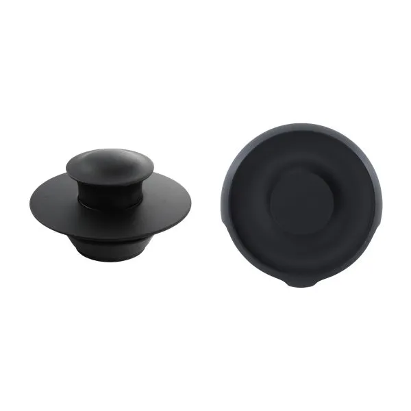 Danco EZ Drain Cover Trim Kit in Matte Black