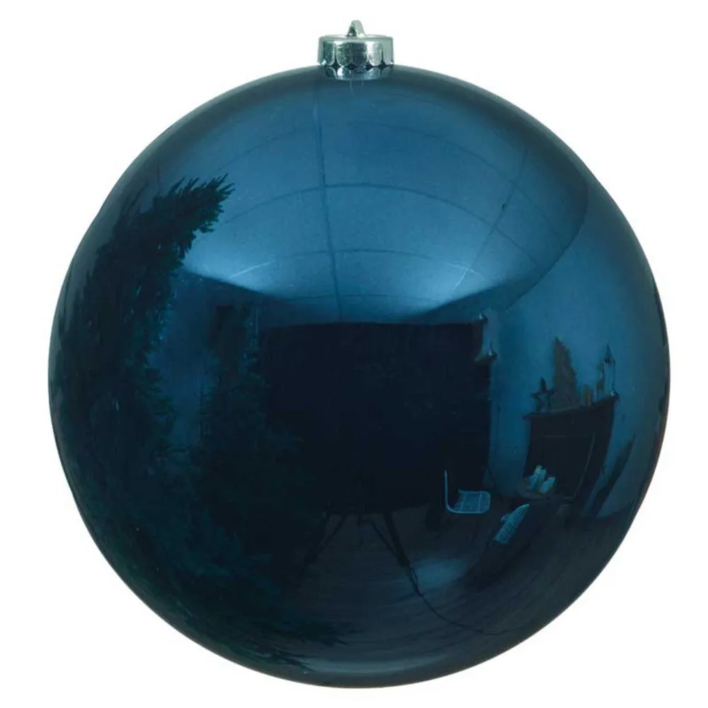 Decoris Shatterproof Bauble 20cm - Night Blue