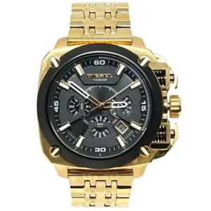 Diesel Watch Yellow Color Stylish Analog Calender Original Mens Watches DZ7378