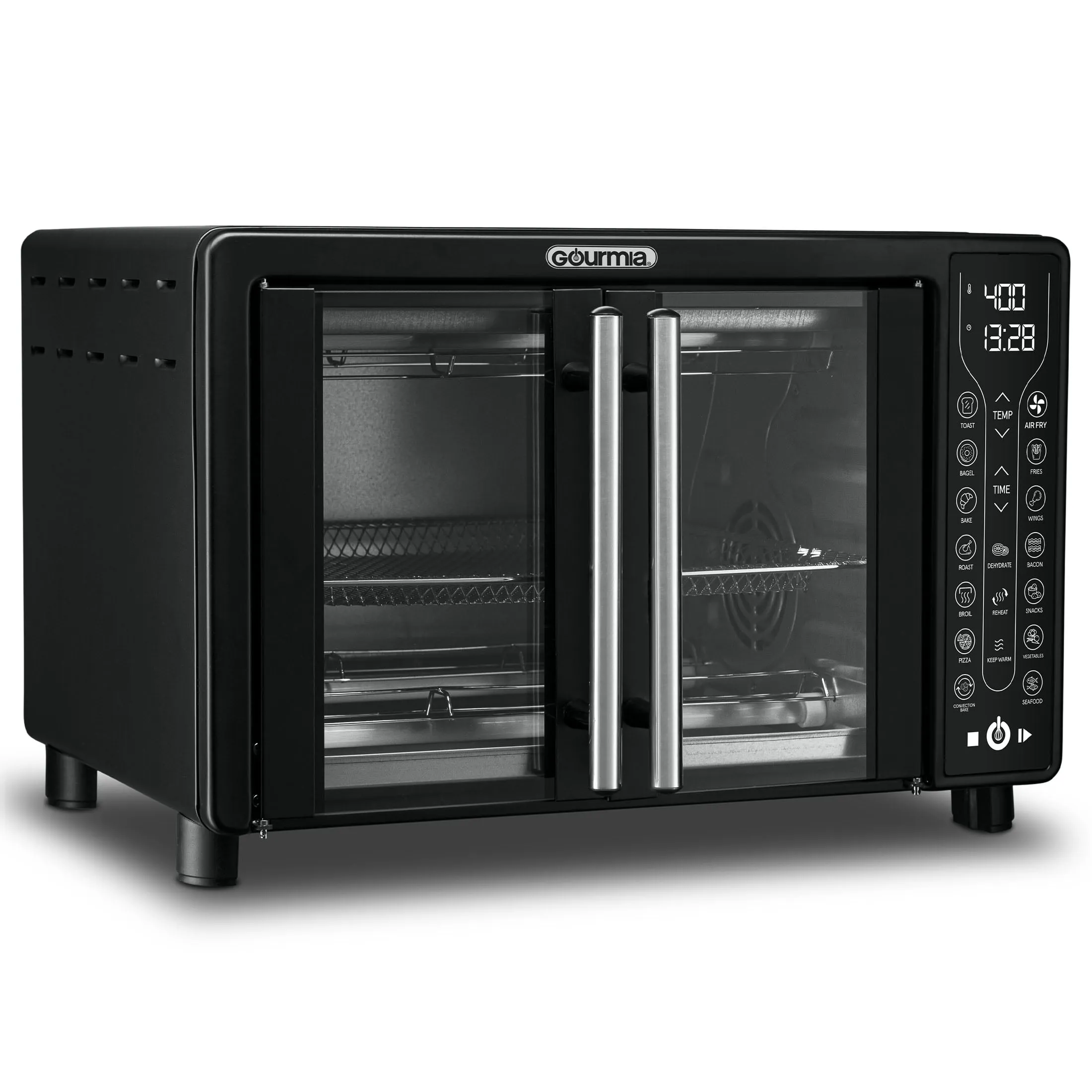 Digital French Door Air Fryer Toaster Oven