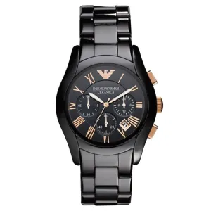 Emporio Armani AR1410 MAN's Rose Gold Chronograph Watch