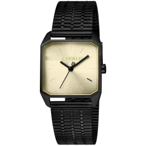 Esprit Black Stainless Steel Watch