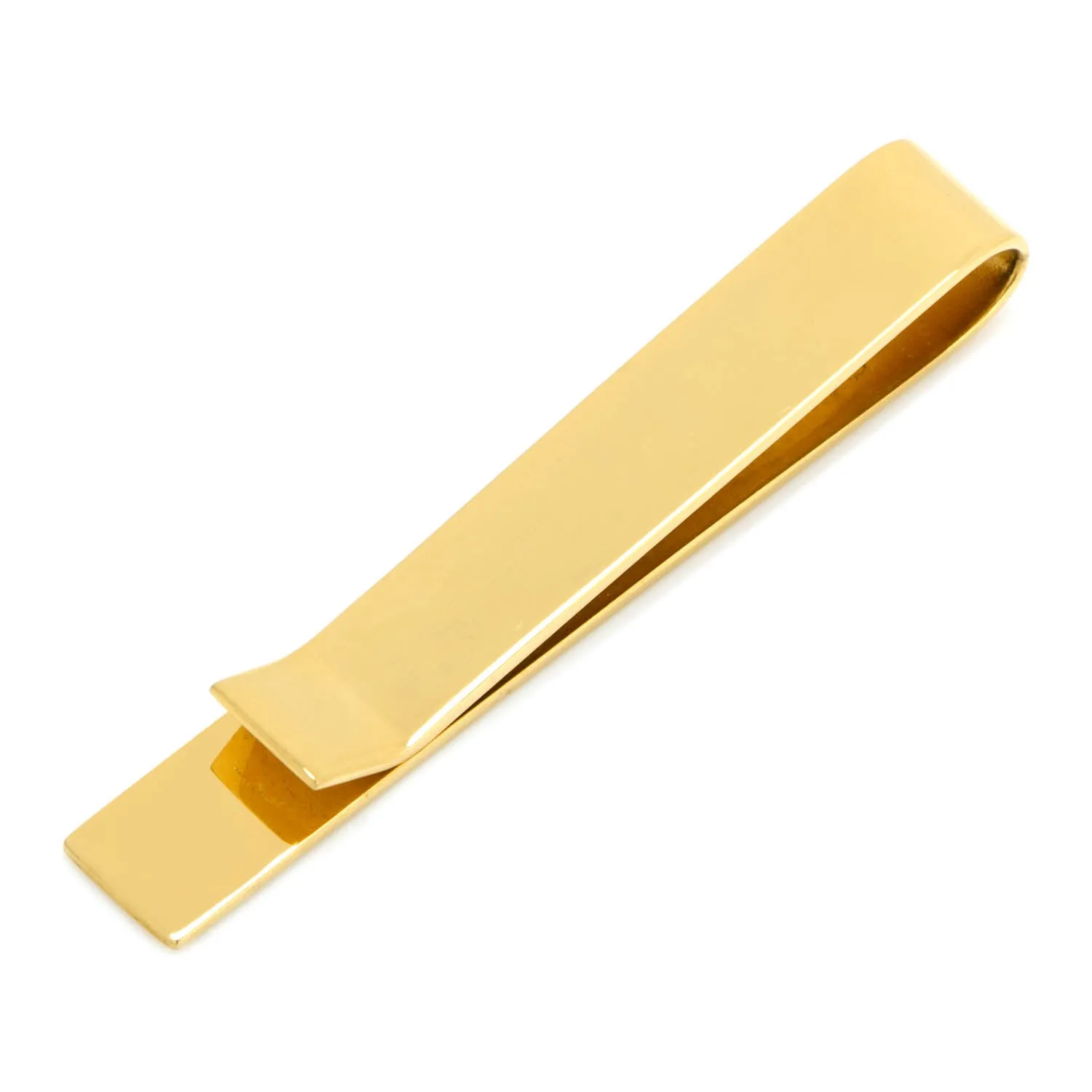 Gold Plated Stainless Steel Engravable Tie Bar