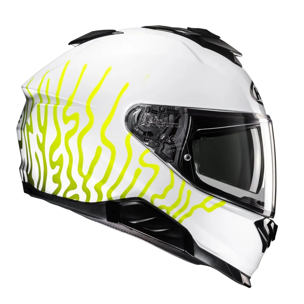 HJC I71 Celos MC3H Yellow Motorbike Rider Full face Helmet