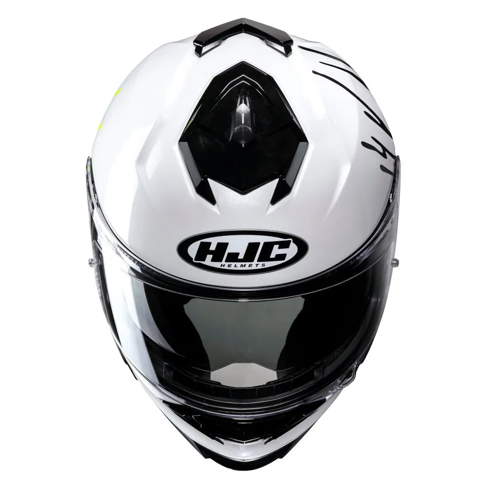 HJC I71 Celos MC3H Yellow Motorbike Rider Full face Helmet