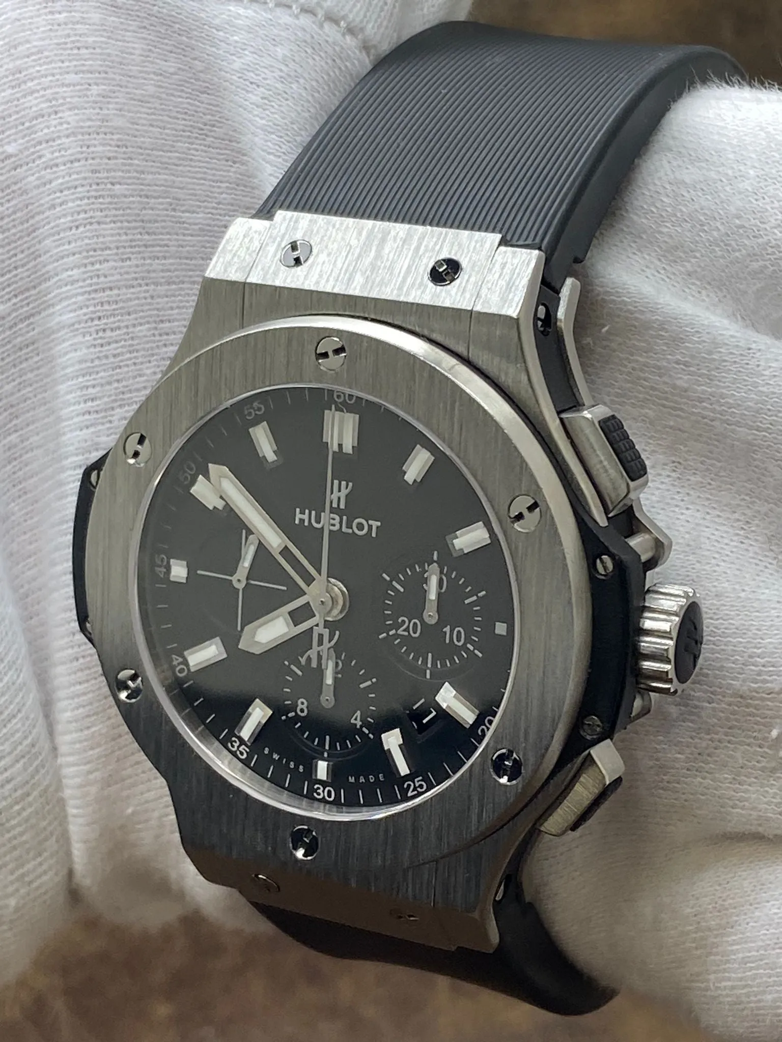 Hublot Big Bang Chronograph 44mm 301.SX.1170.RX Black Dial Automatic Men's Watch