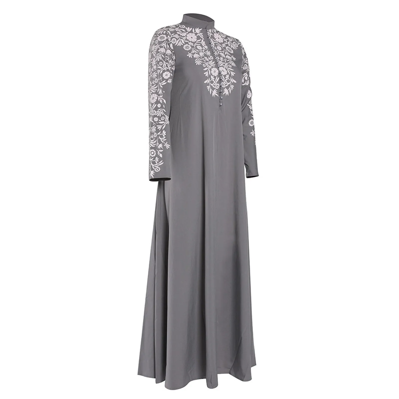 Jersey Abaya Dress Evening Abaya with Lace