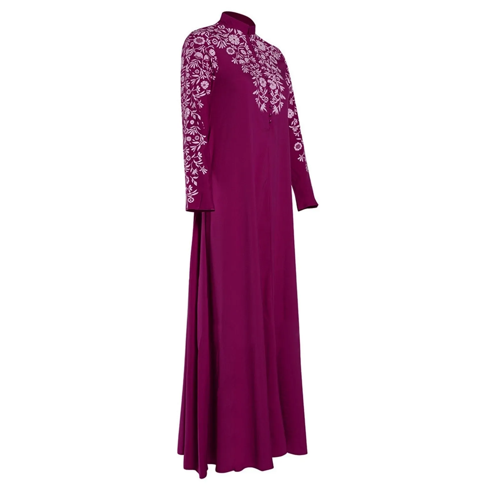 Jersey Abaya Dress Evening Abaya with Lace