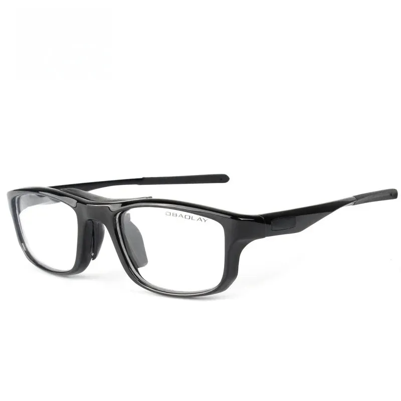 KatKani Mens Full Rim Square Tr 90 Sport Eyeglasses L013