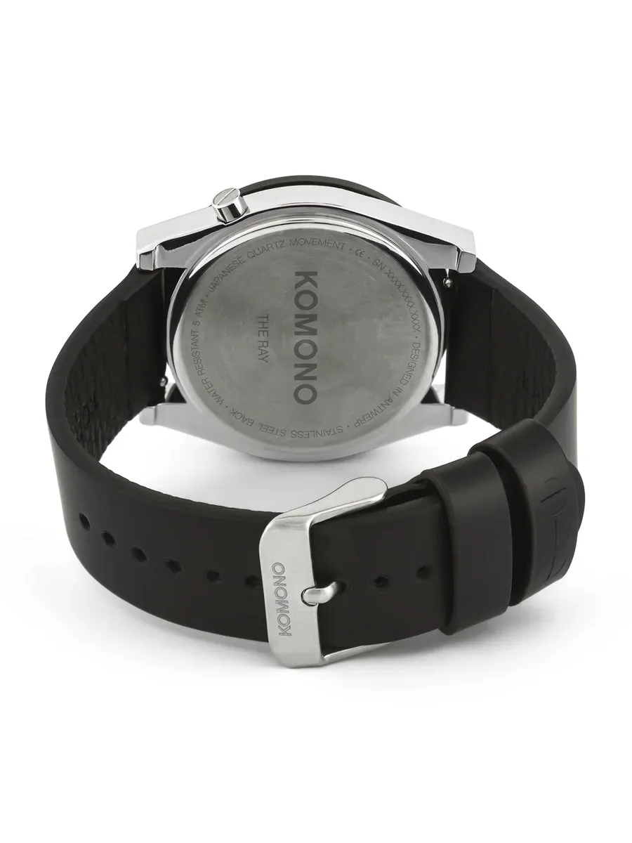 KOMONO Ray Legacy Watch Black