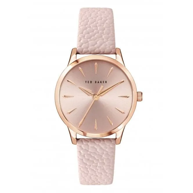 Ladies Fitzrovia Charm Pink Leather Watch BKPFZF122