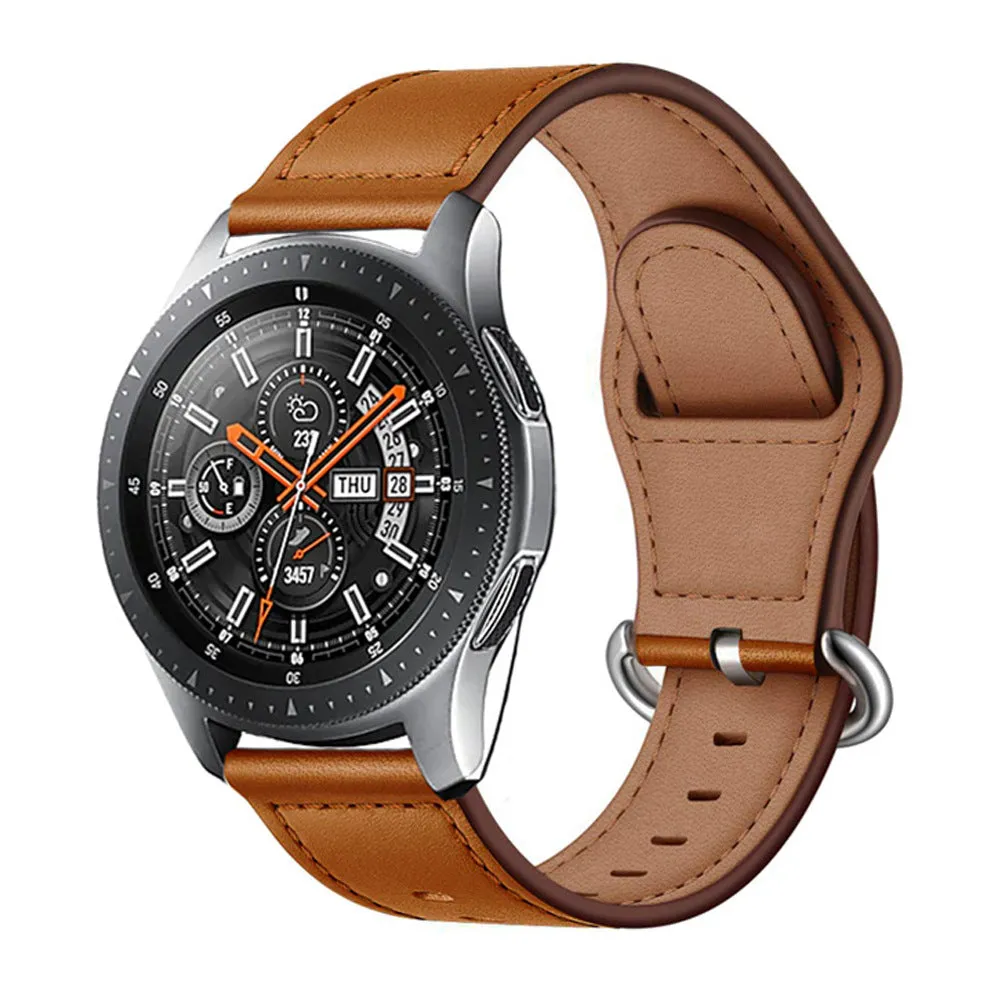 Leather strap for Samsung Huawei Samsung Galaxy Watch 20-22mm