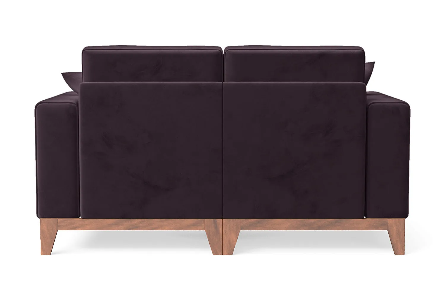 Lucca 2 Seater Sofa Purple Velvet