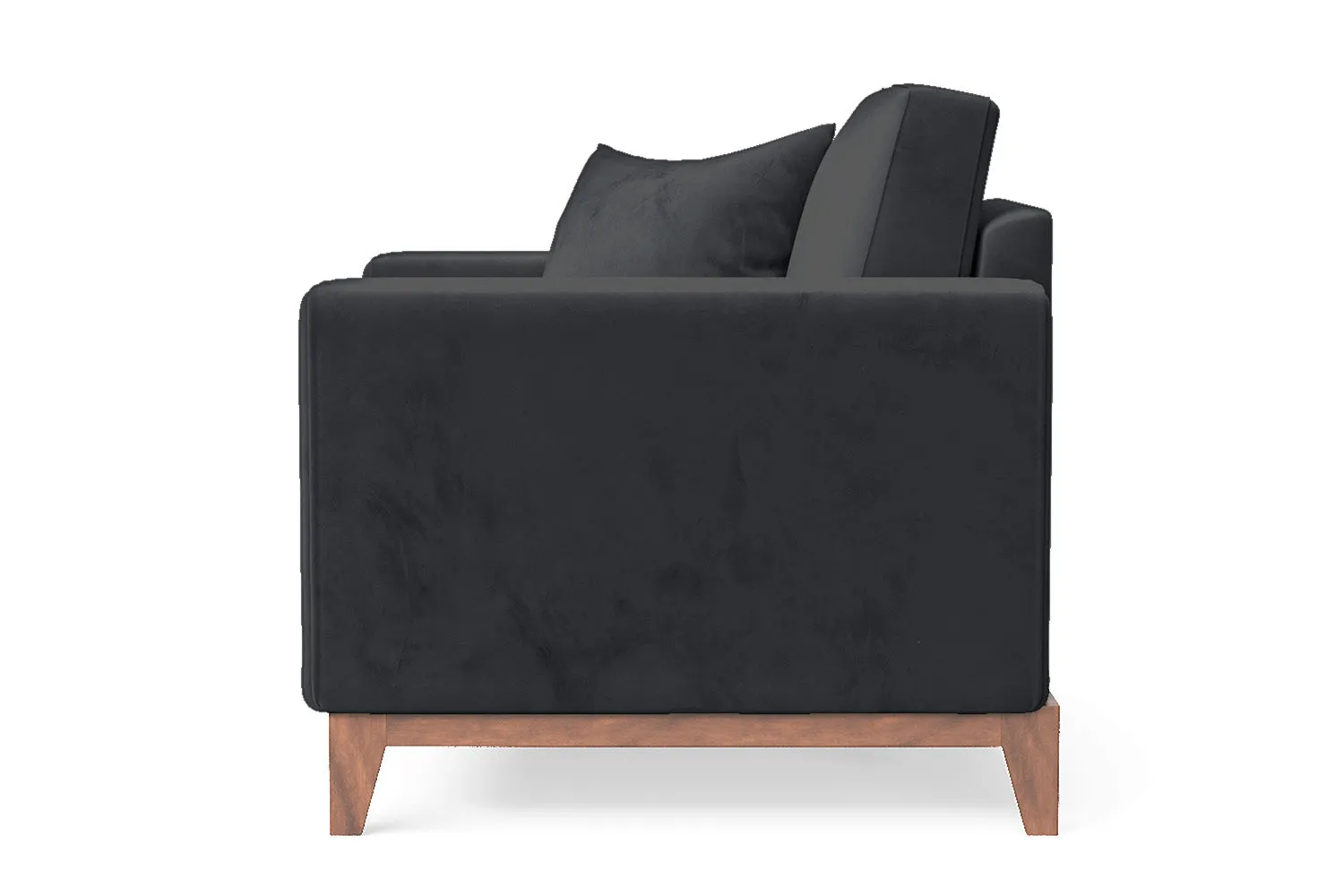 Lucca Armchair Dark Grey Velvet