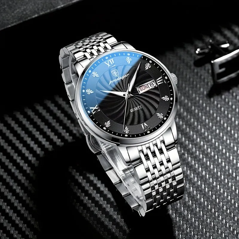 Luxury Waterproof Mens Wrist Watch Trendy Stylish Gift