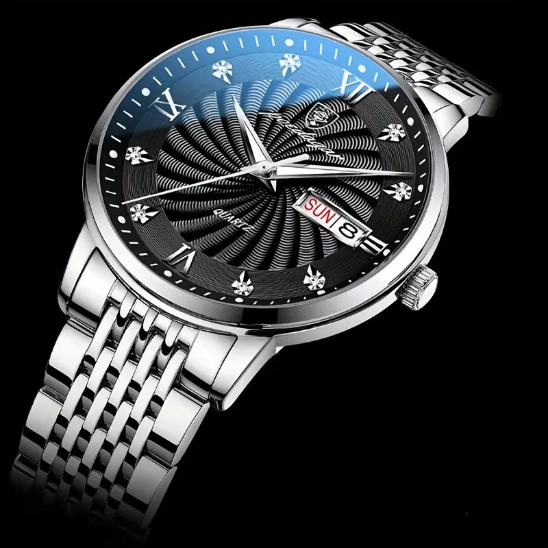 Luxury Waterproof Mens Wrist Watch Trendy Stylish Gift