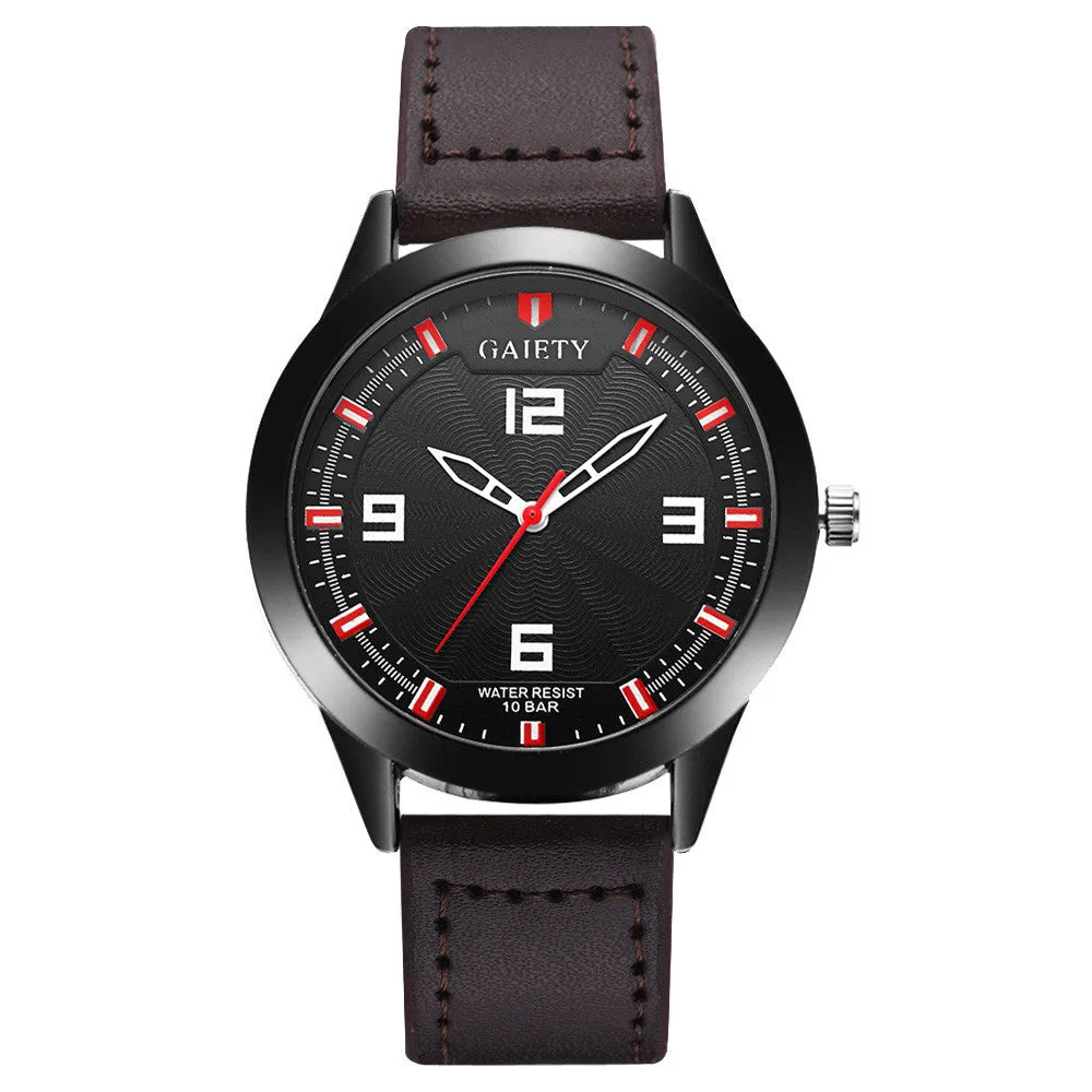 Male Fashion Pattern Quartz Watch