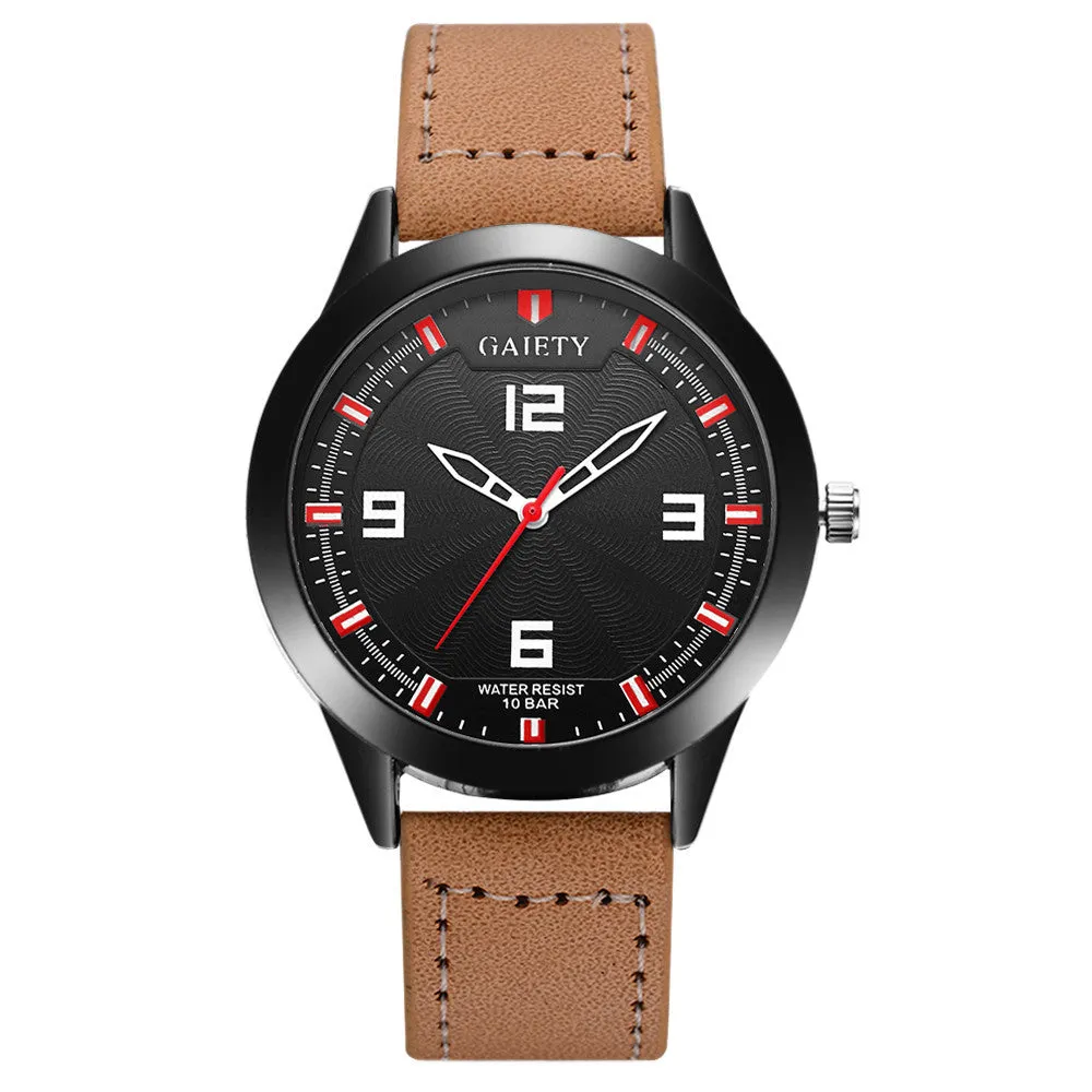 Male Fashion Pattern Quartz Watch