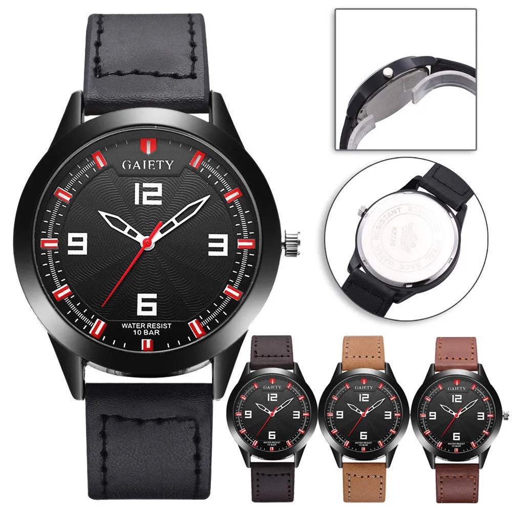 Male Fashion Pattern Quartz Watch