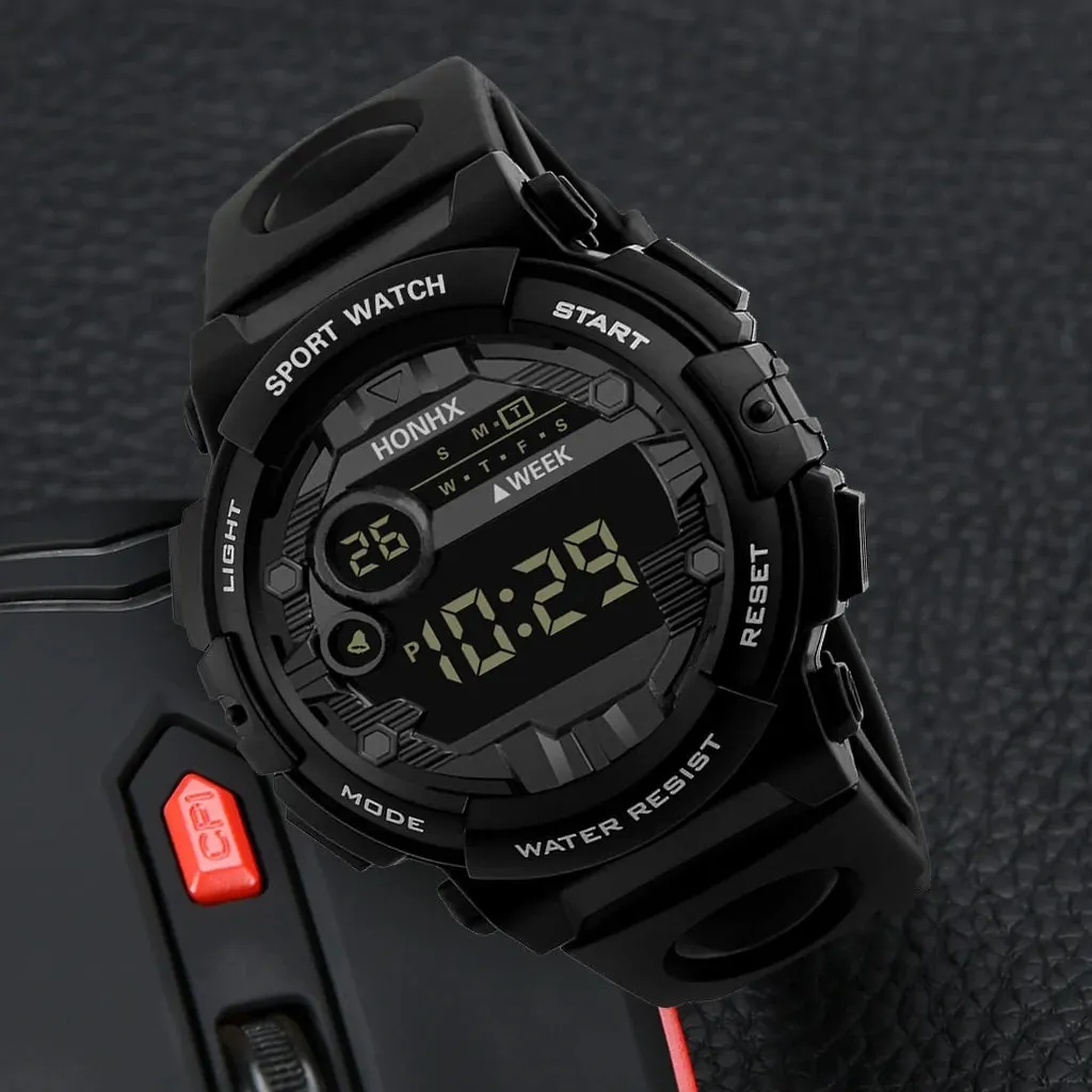 Men's Digital LED Wristwatch