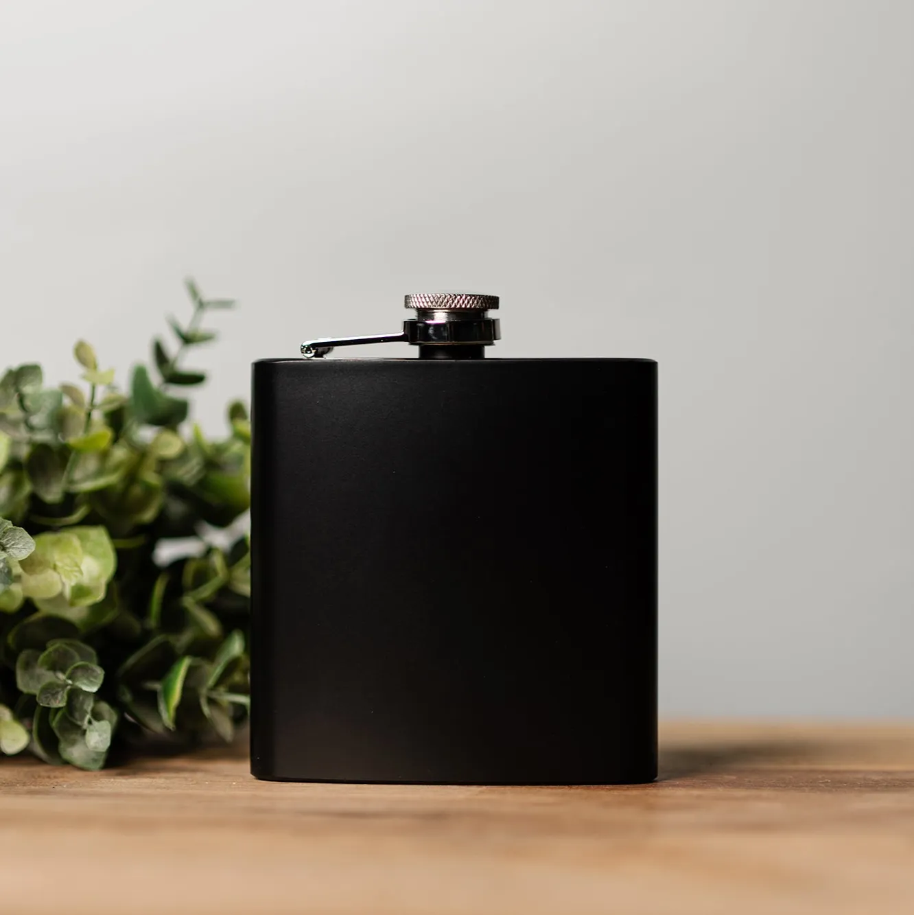 Personalized Cheers Birthday Matte Black Flask