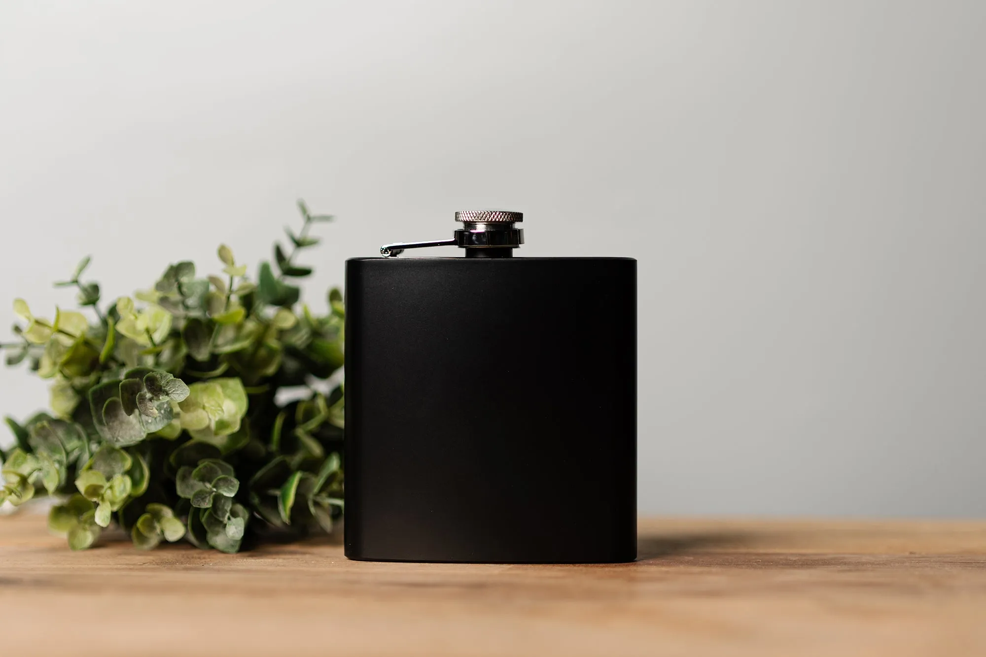 Personalized Cheers Birthday Matte Black Flask