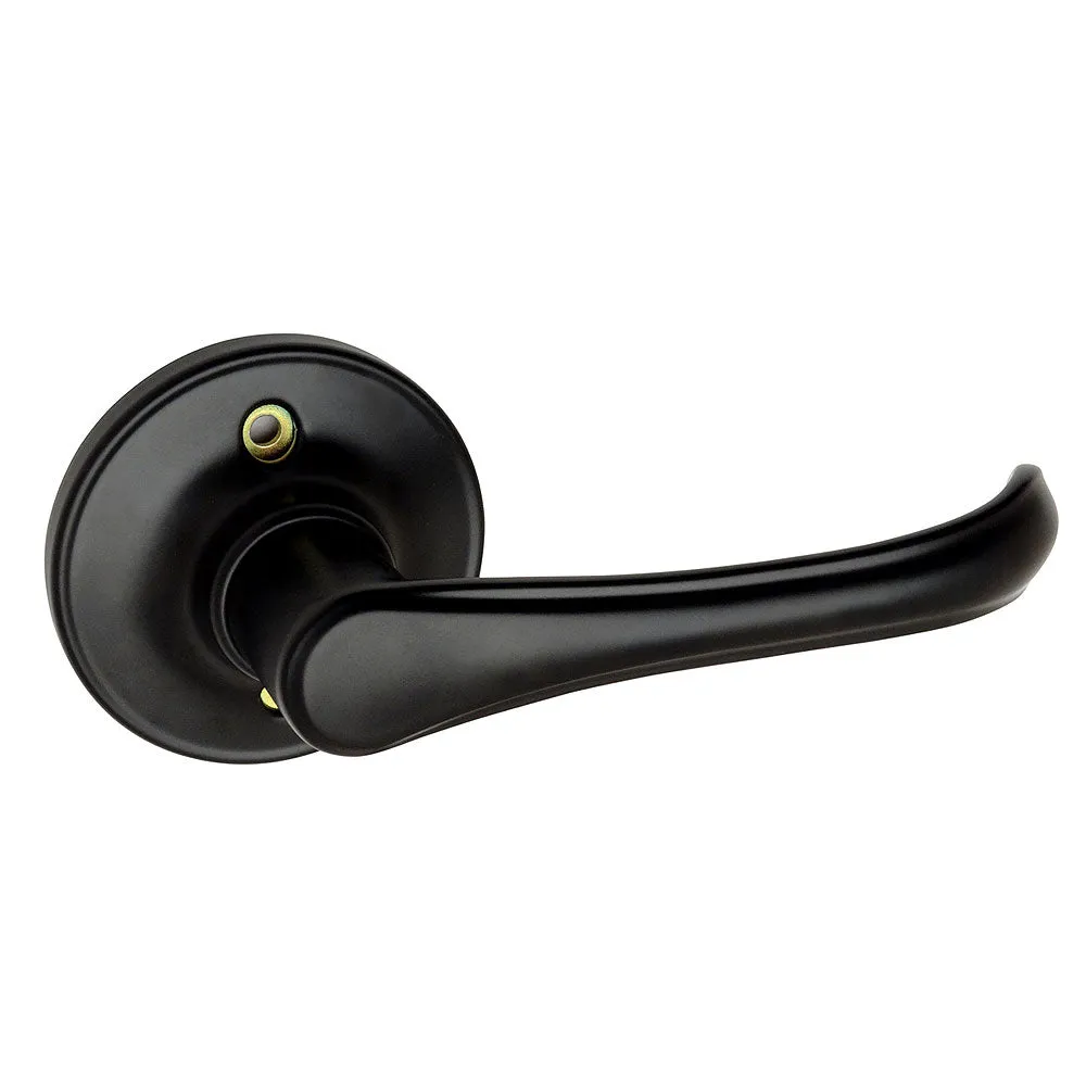 Rochester Dummy Door Lever, Matte Black