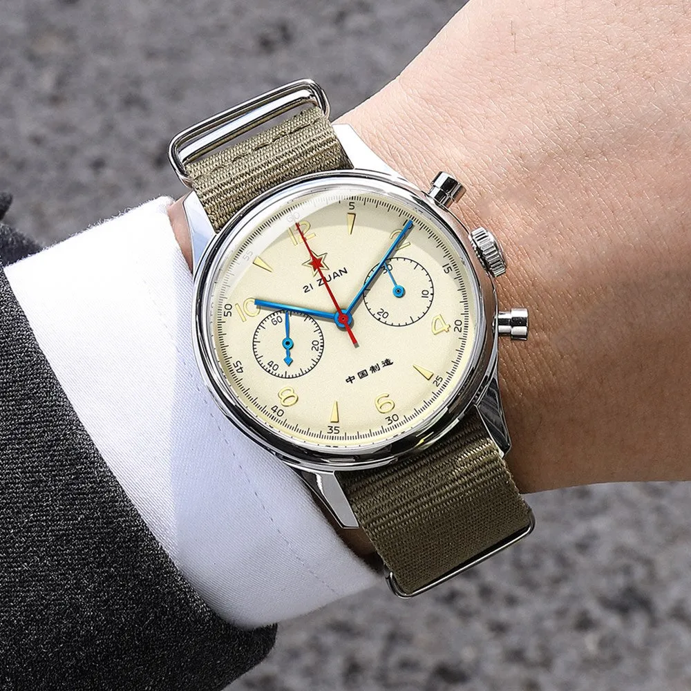 SEAKOSS 1963 Pilot Chronograph Watch