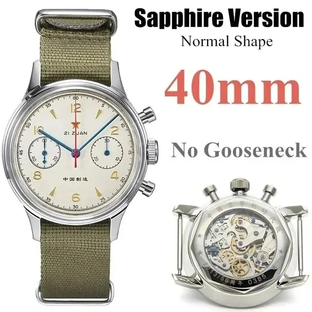 SEAKOSS 1963 Pilot Chronograph Watch