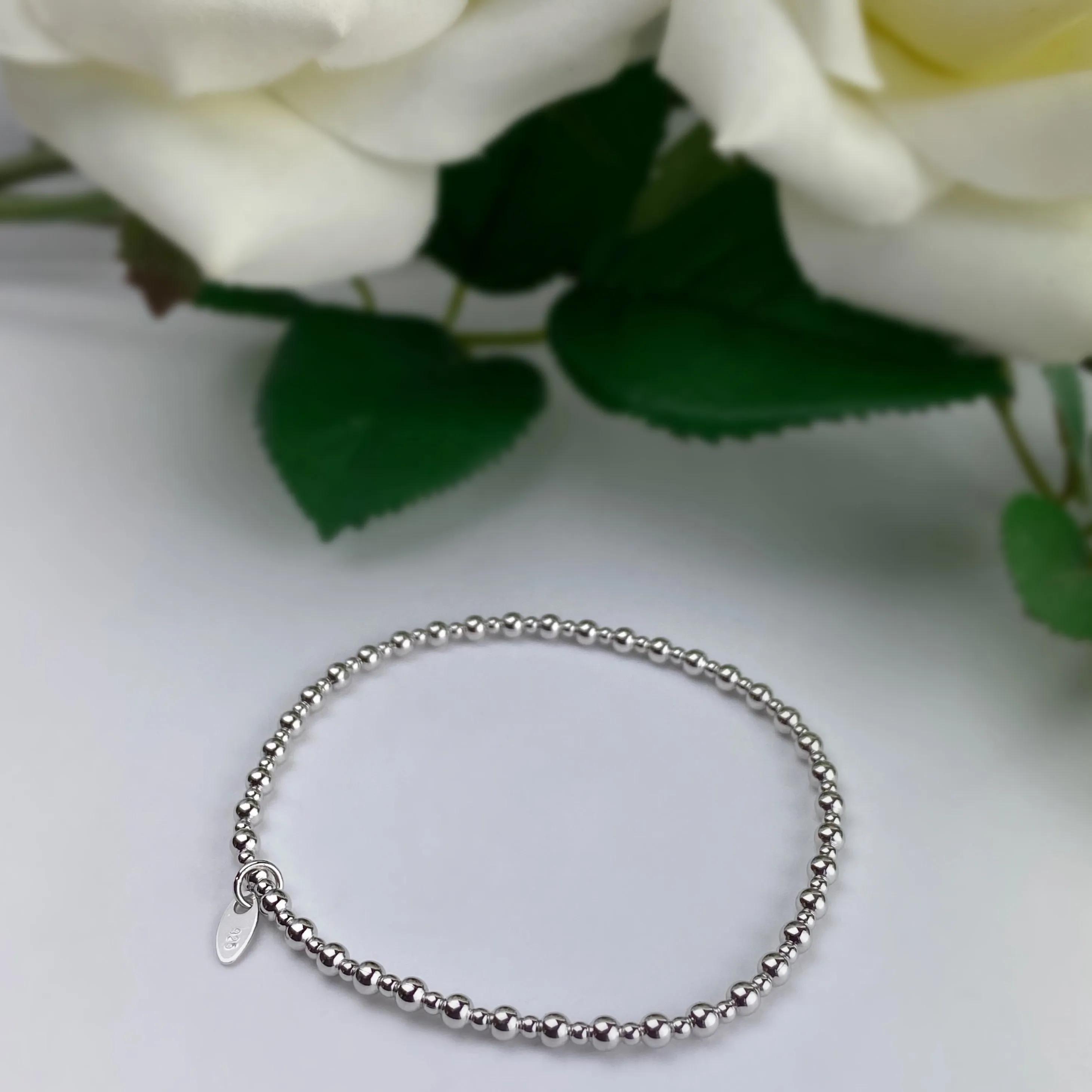 Silver Bobble Bracelet - SBRC1360