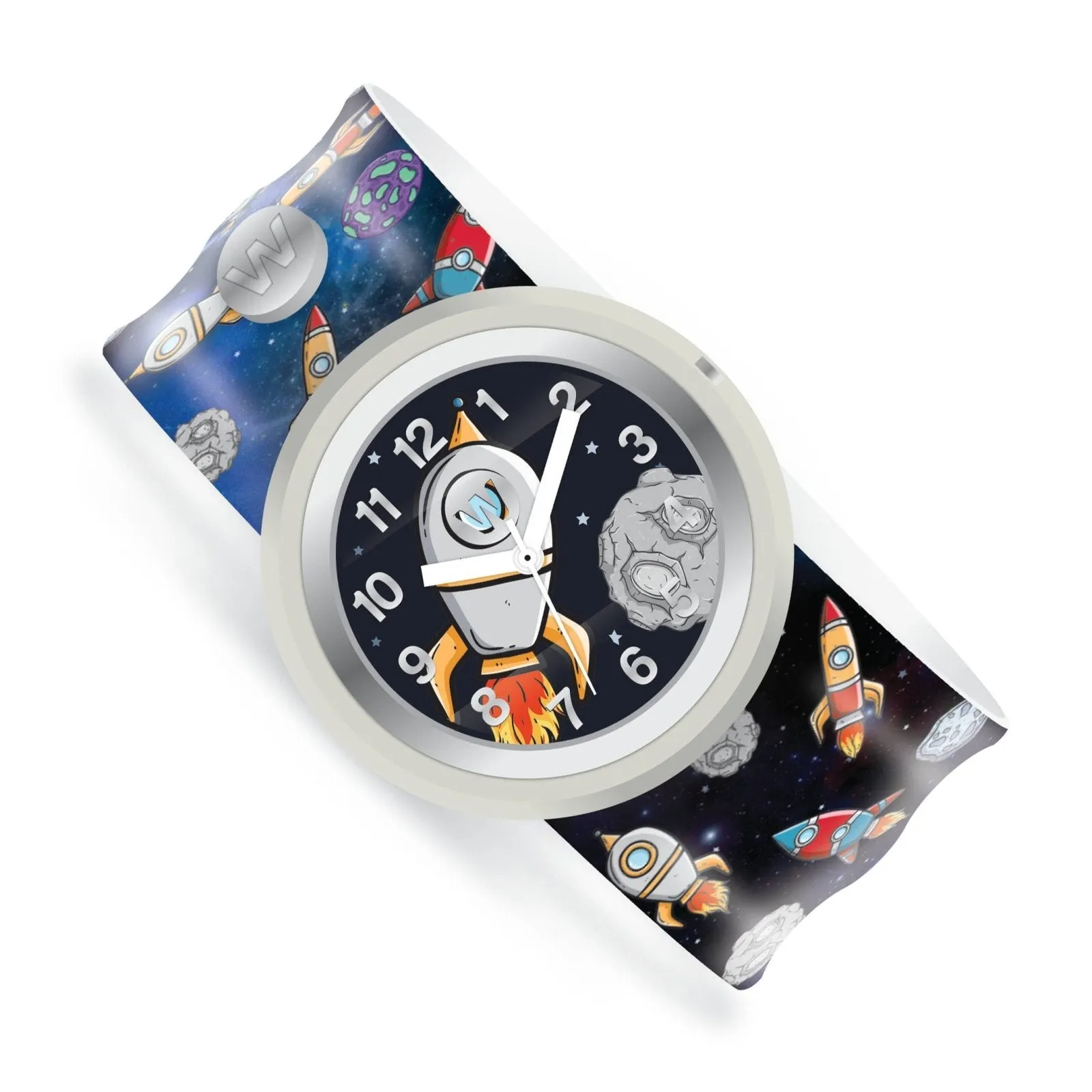 Space Rockets Boys Watchitude Kids Slap Watch