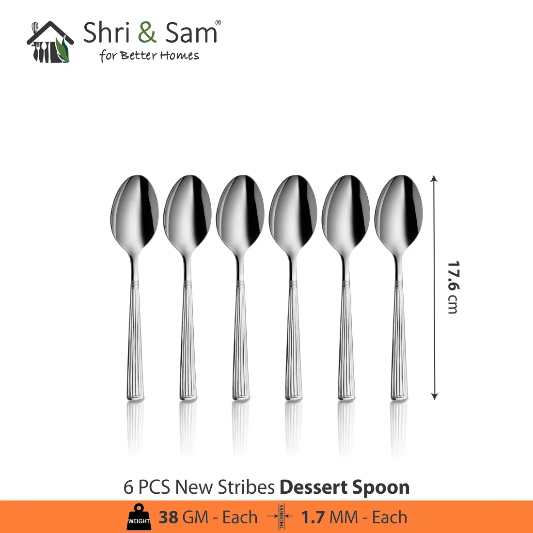 Stainless Steel 18 PCS Cutlery set New Stribes