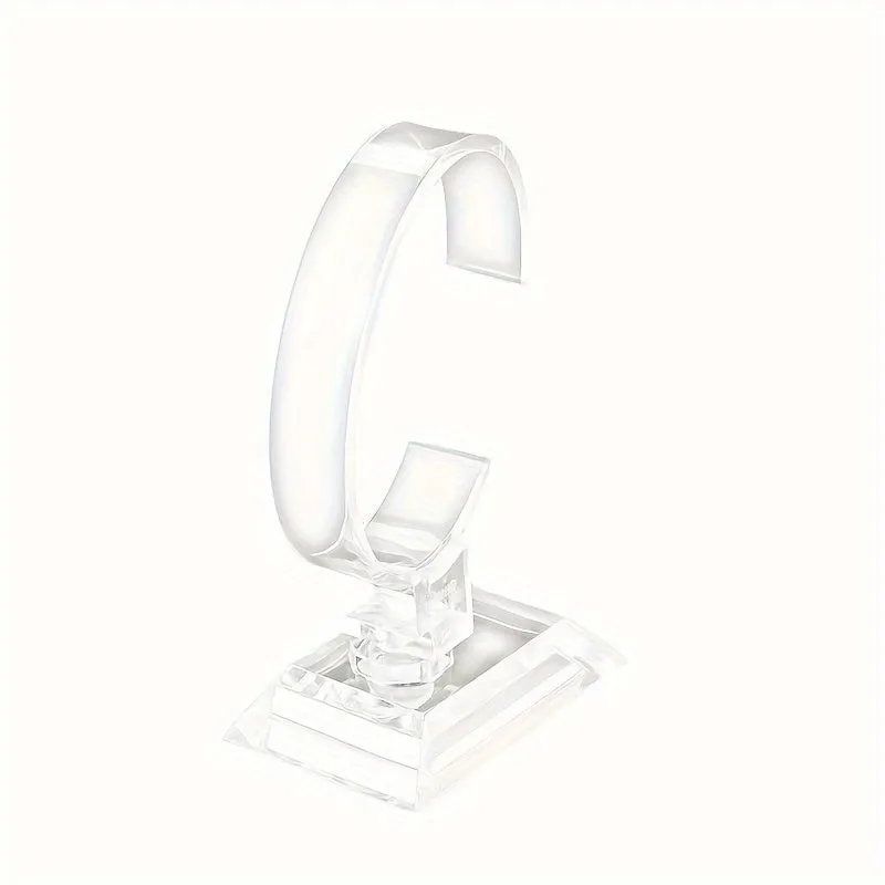 Stylish Transparent Watch Stand for Displaying 1PC Bracelet Props