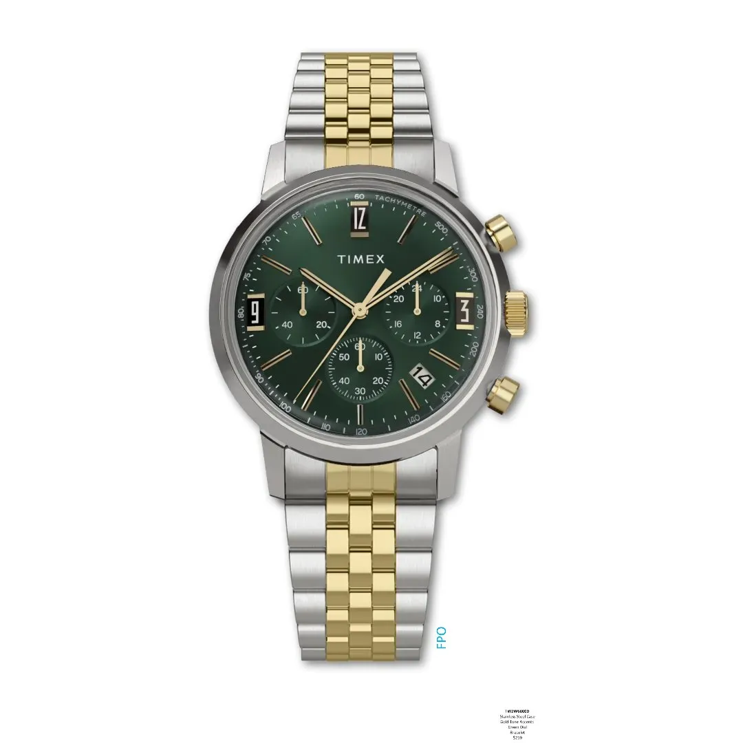 Timex Gents Marlin Green Watch TW2W60000