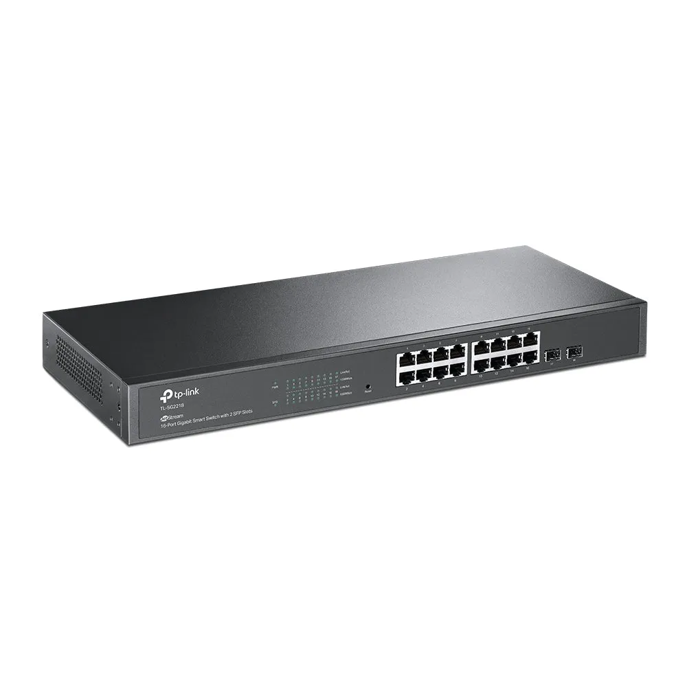 Tp-Link Jetstream Tl-Sg2218 - V1 - Switch - 16 Ports - Smart - Rack-Mountable