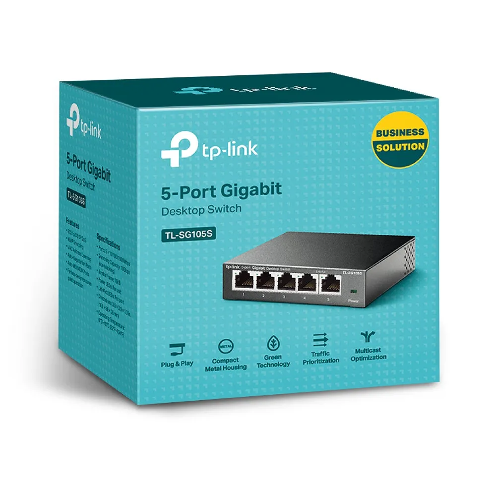 Tp-Link Tl-Sg105s - Switch - 5 Ports