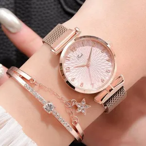 Women's Luxury Magnetic Quartz Bracelet Watch