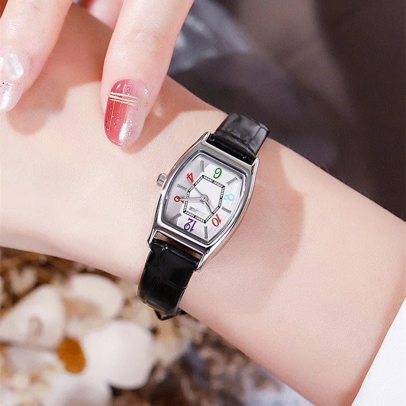 Women's Niche Design Stylish Roman Literal Watch